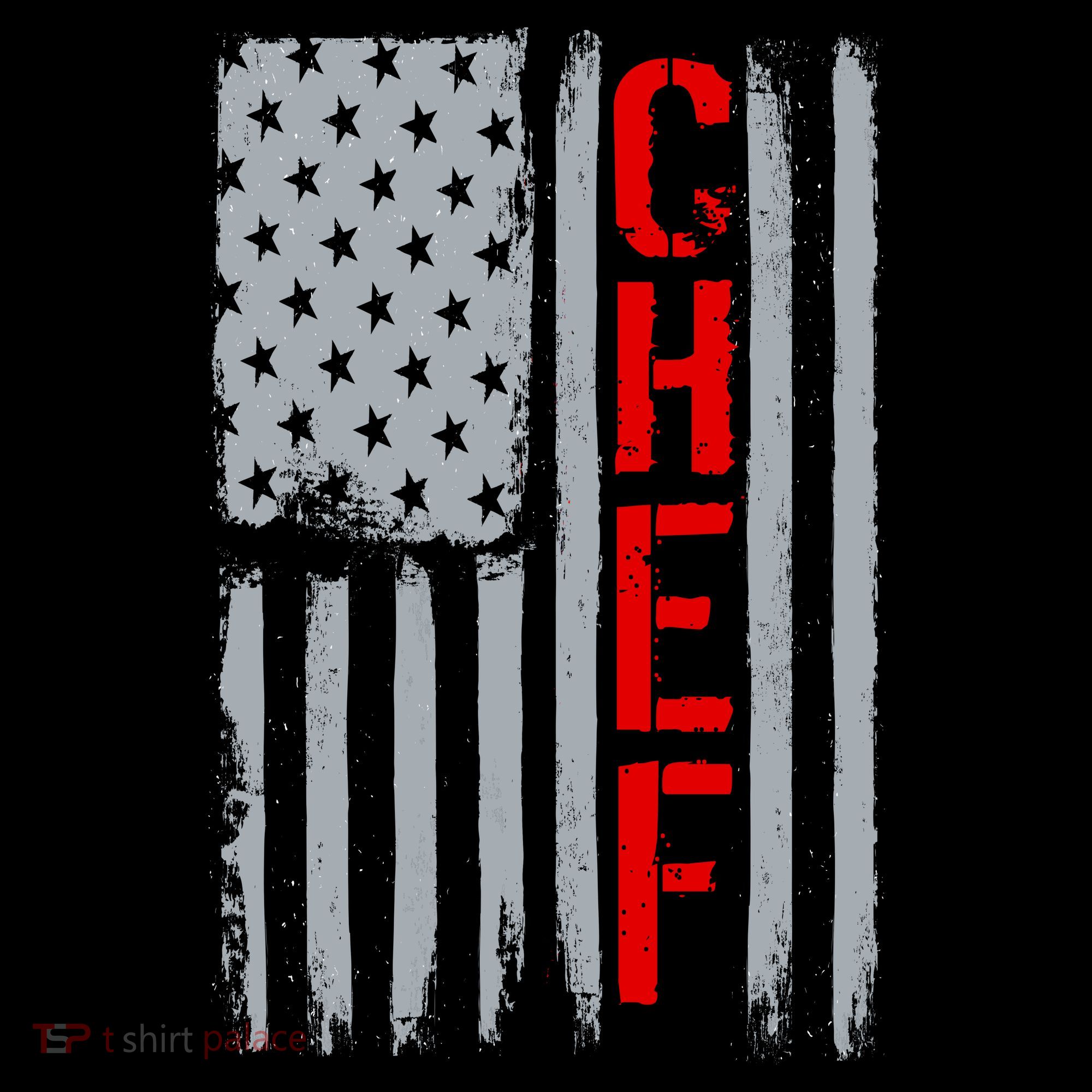 American Chef USA Flag Women's Hoodie