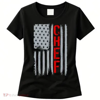 American Chef USA Flag Women's T-Shirt