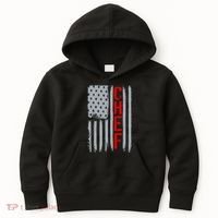 American Chef USA Flag Kids Hoodie thumb 0