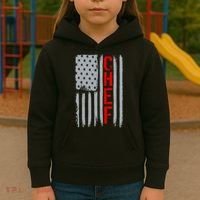 American Chef USA Flag Kids Hoodie thumb 3