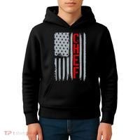 American Chef USA Flag Kids Hoodie thumb 4