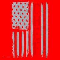 American Chef USA Flag Santa Hat thumb 1