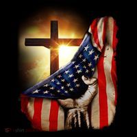 American Christian Cross Patriotic Flag Coffee Mug thumb 5