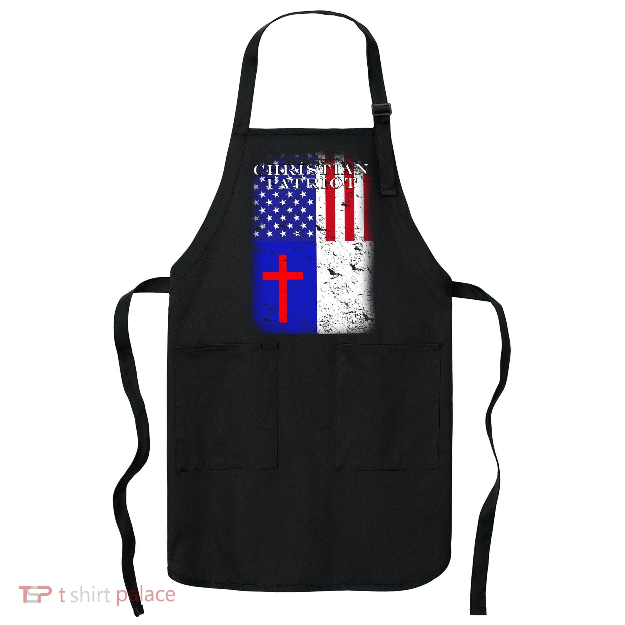 American Christian Patriot Red Cross Apron