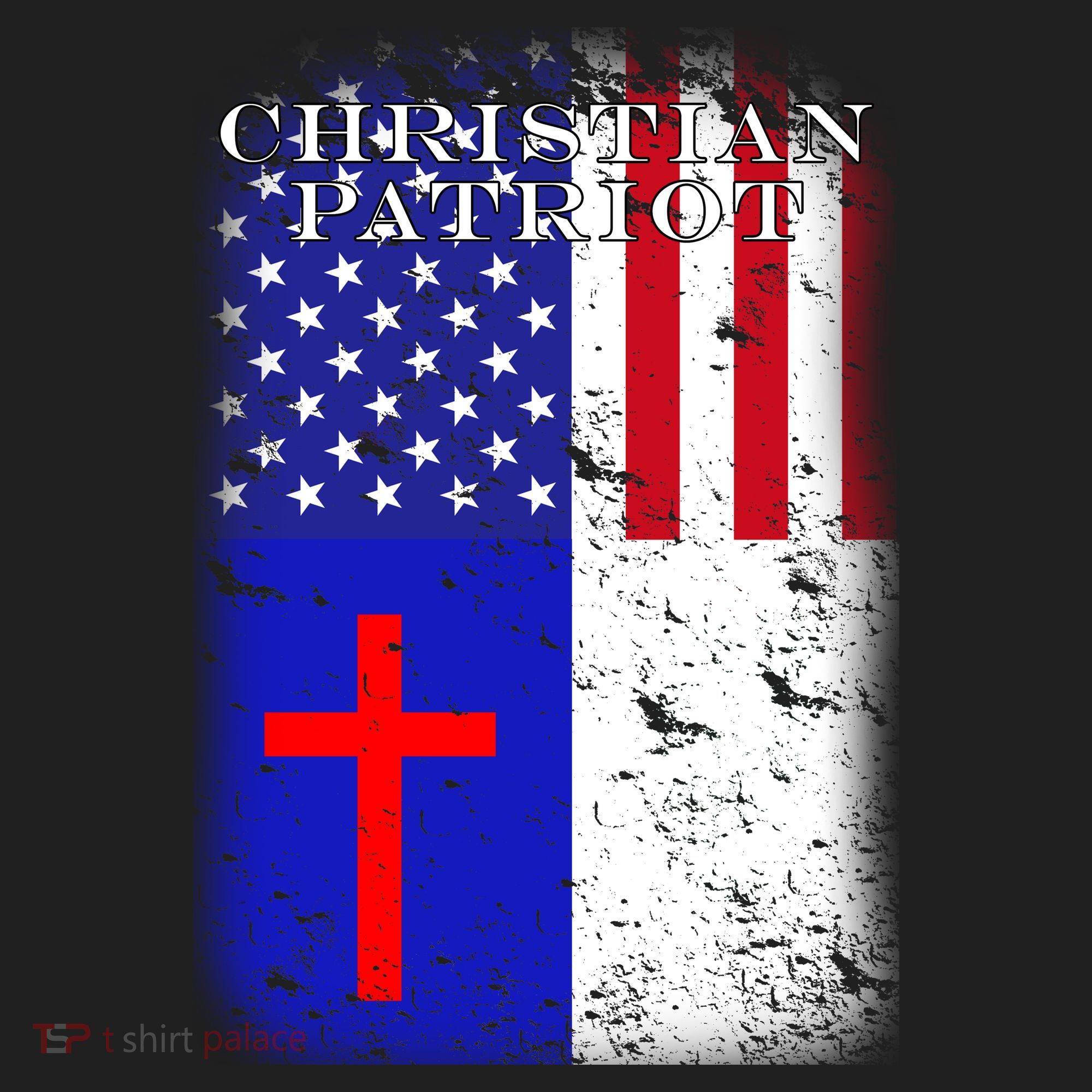 American Christian Patriot Red Cross Tumbler
