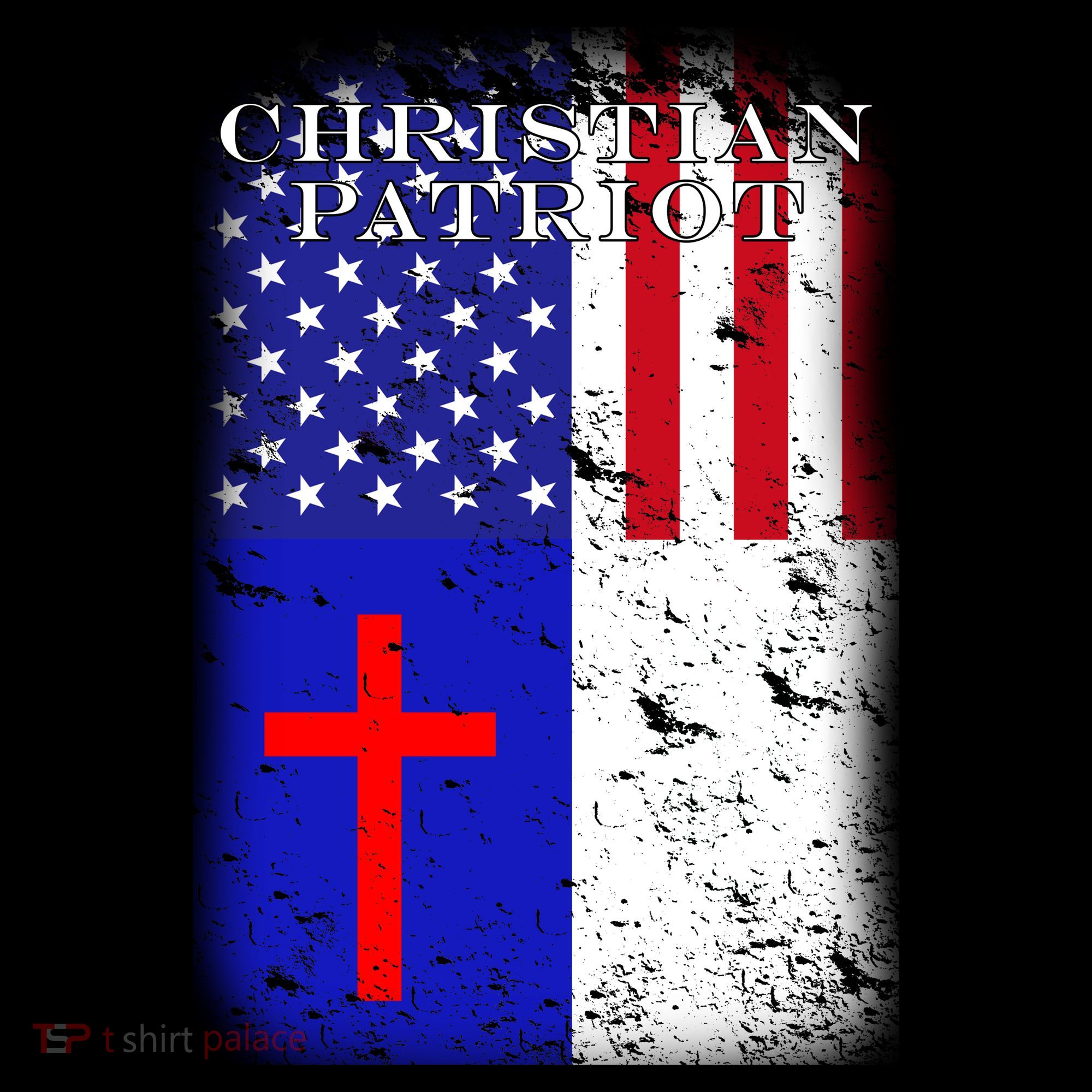American Christian Patriot Red Cross Visor
