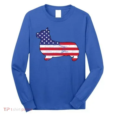 American Corgi Long Sleeve Shirt