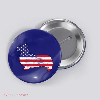 American Corgi Button