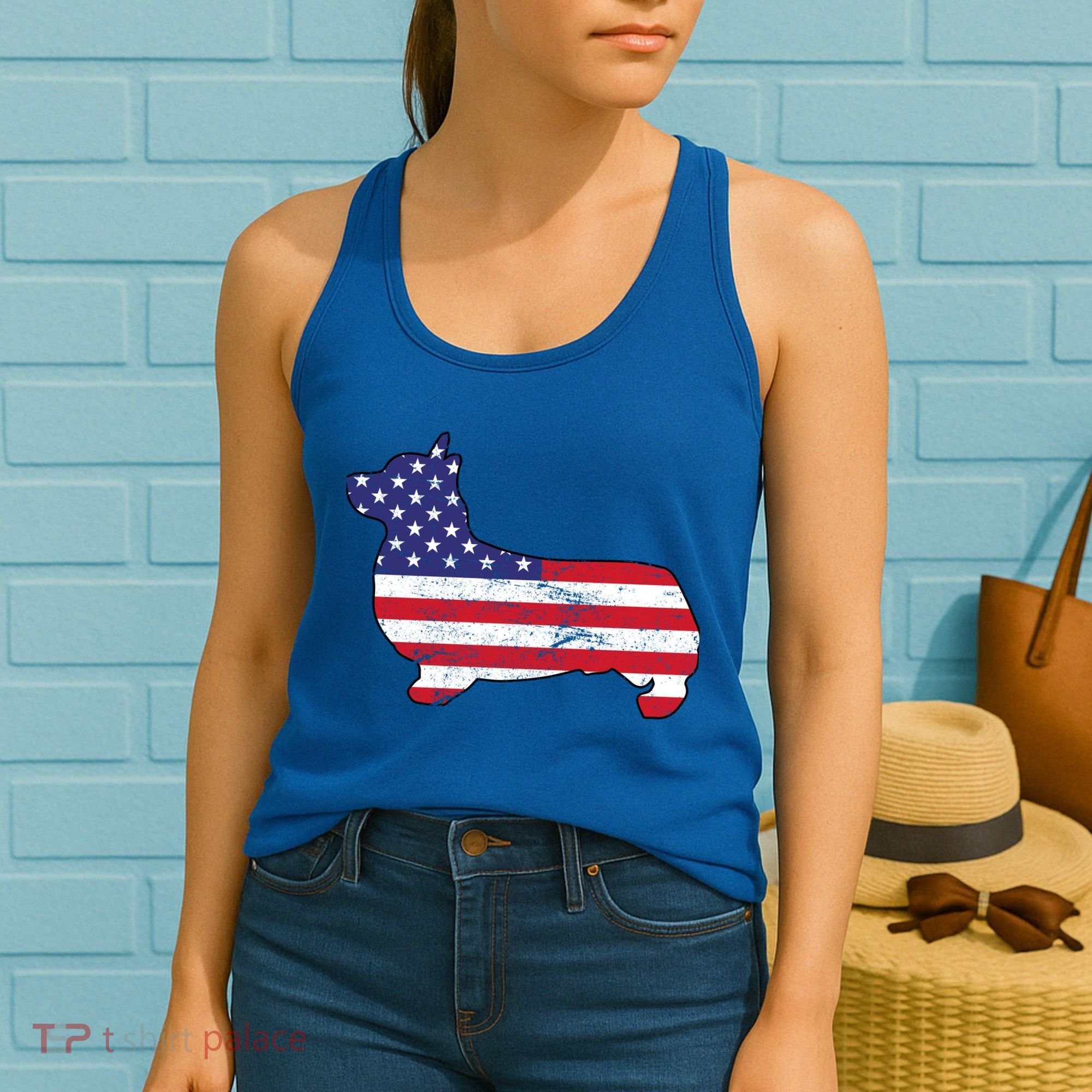 American Corgi Women's Tank Top