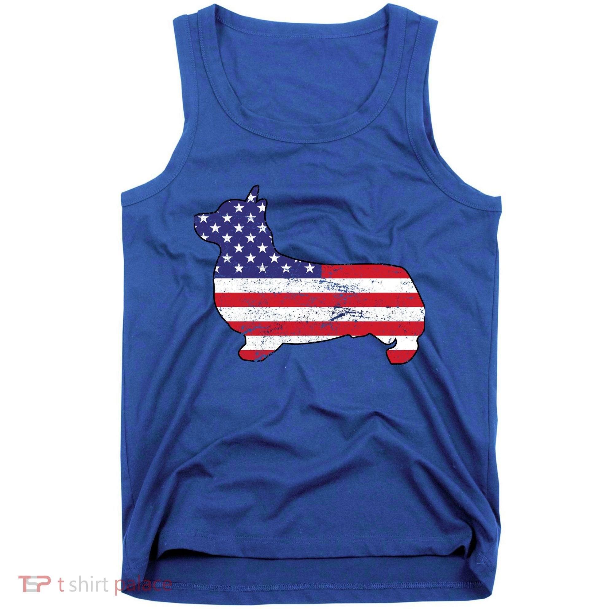 American Corgi Tank Top