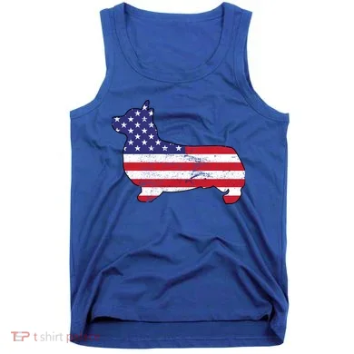 American Corgi Tank Top