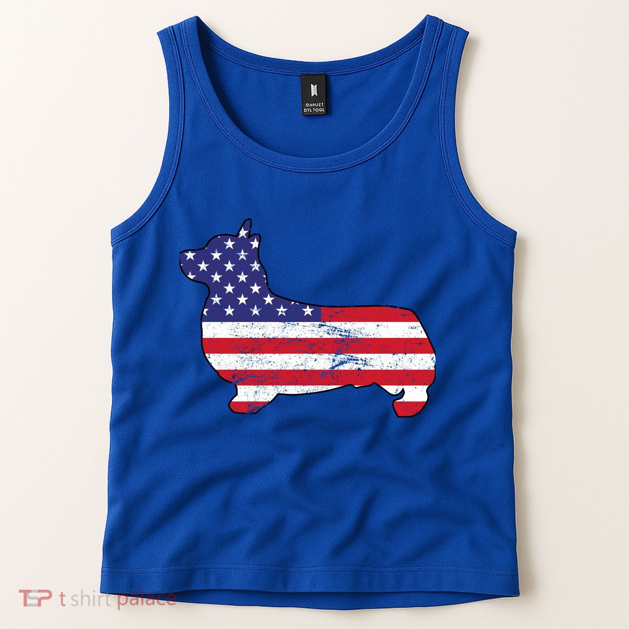 American Corgi Tank Top