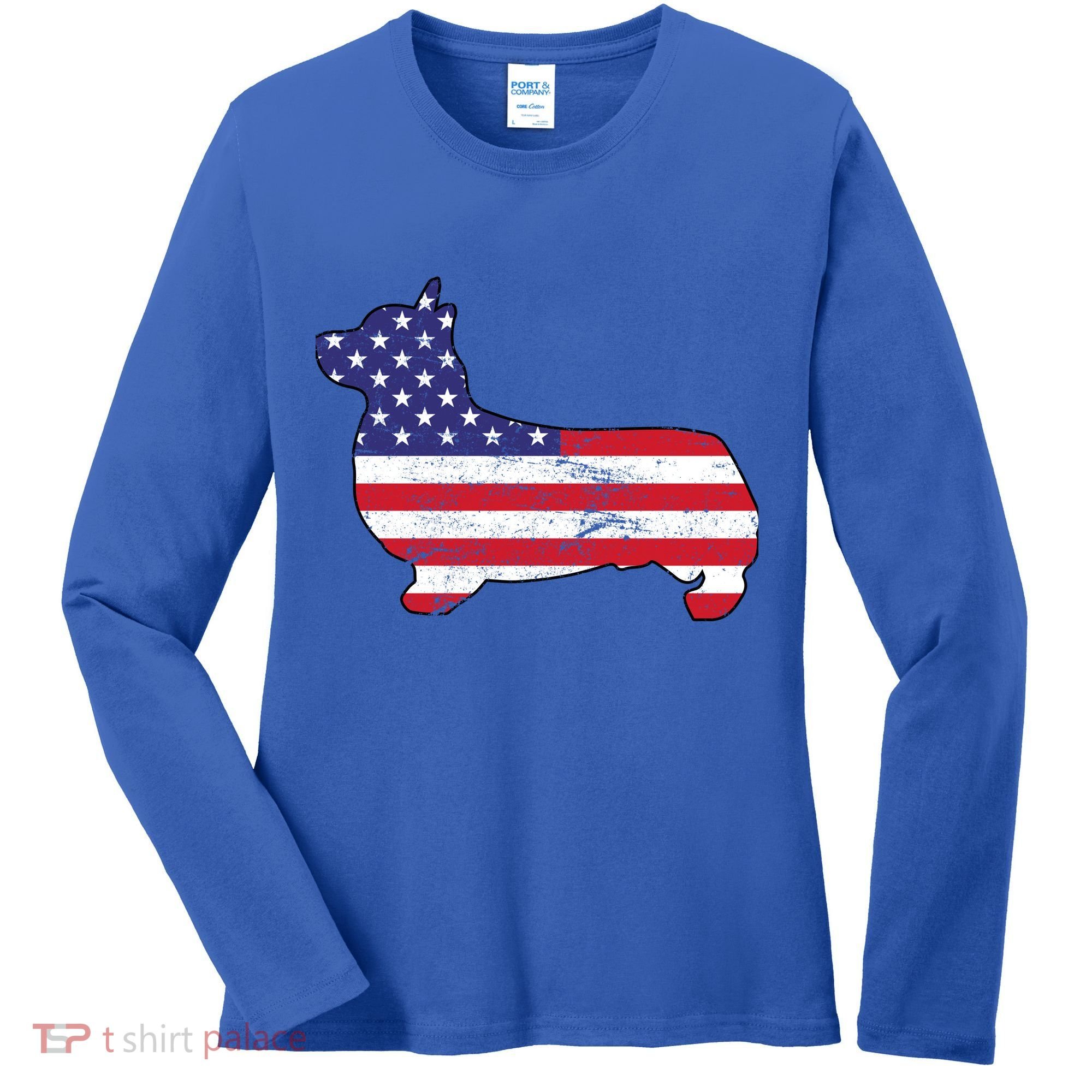 American Corgi Women's Long Sleeve Shirt