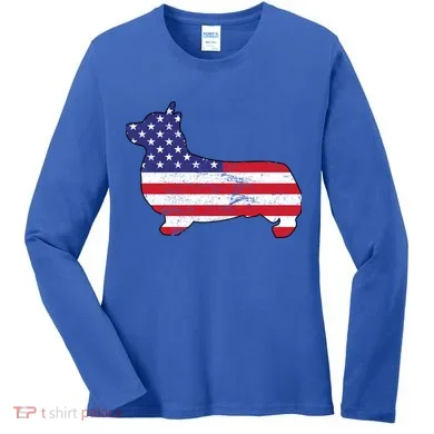 American Corgi Women's Long Sleeve Shirt