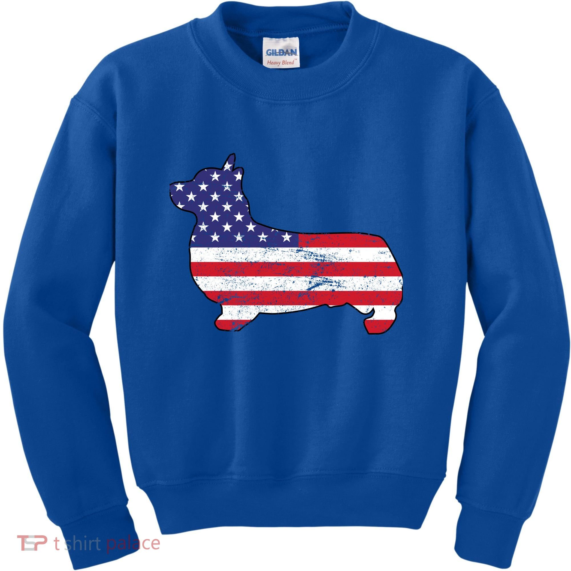 American Corgi Kids Sweatshirt