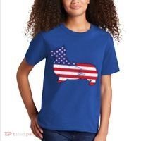 American Corgi Kids T-Shirt thumb 2