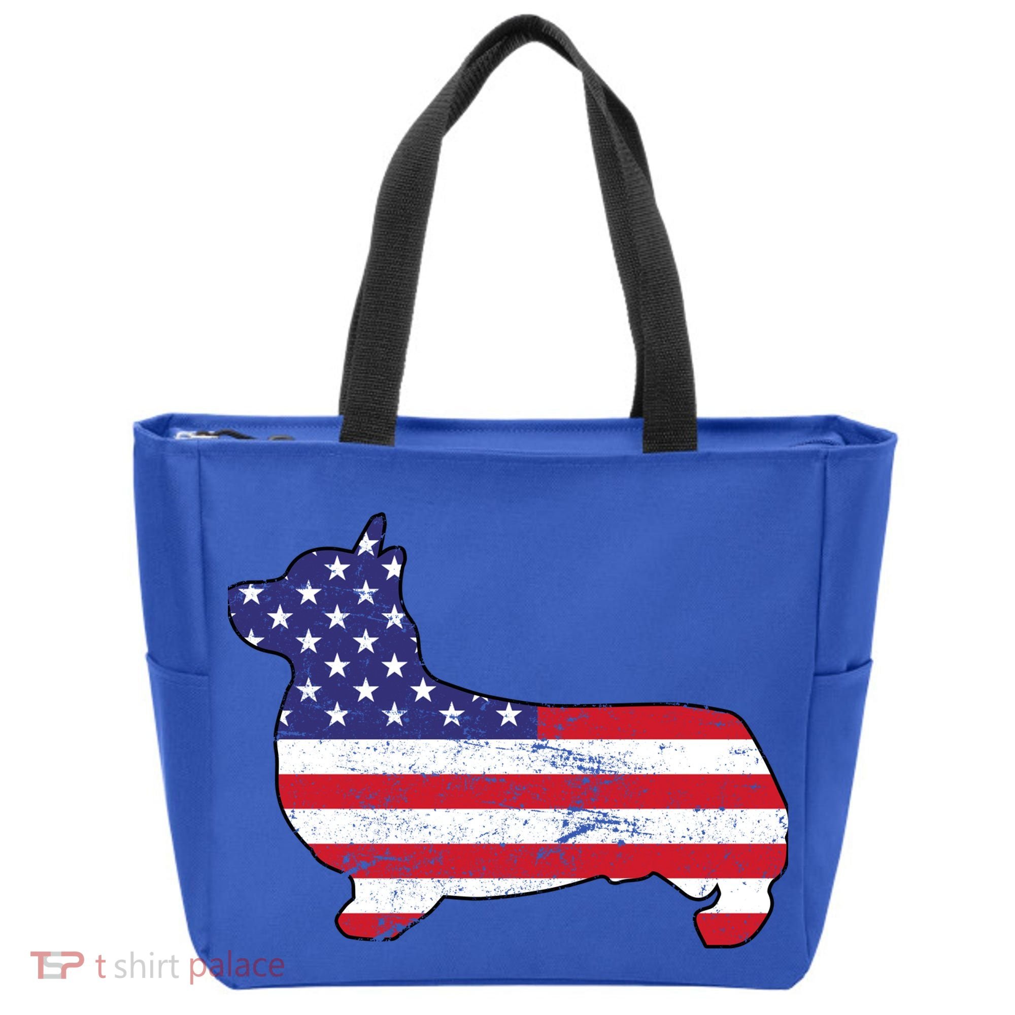 American Corgi Tote Bag