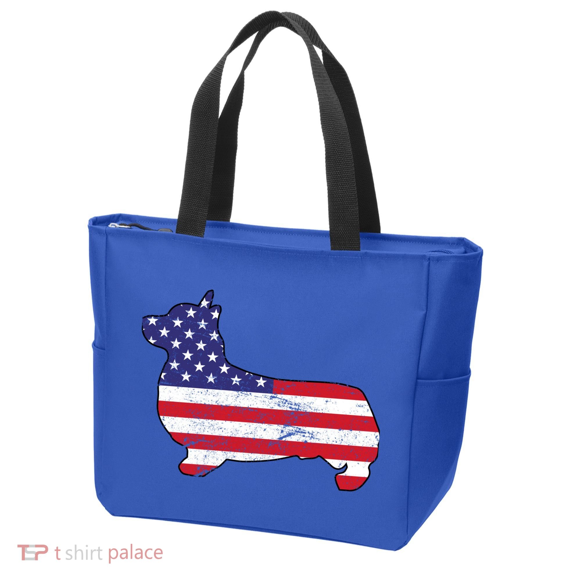 American Corgi Tote Bag