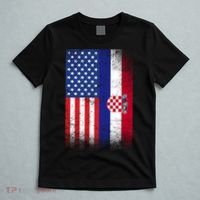 American Croatian Flag Croatia Pride T-Shirt thumb 5