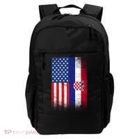 American Croatian Flag Croatia Pride Backpack thumb 0