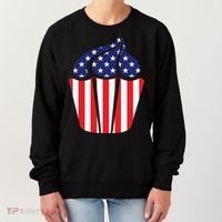 American Cupcake USA Flag Women's Sweatshirt thumb 0