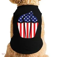 American Cupcake USA Flag Doggie Tank thumb 0