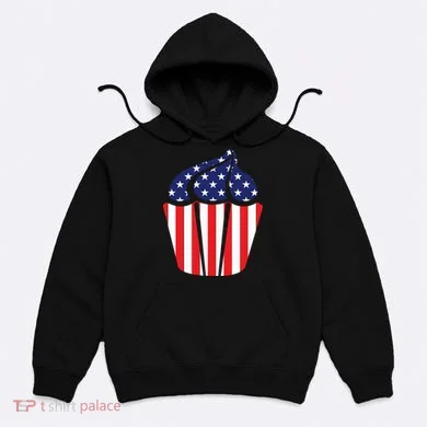 American Cupcake USA Flag Hoodie