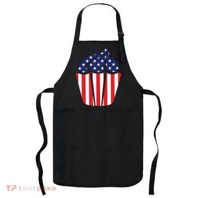 American Cupcake USA Flag Apron