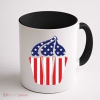 American Cupcake USA Flag Coffee Mug thumb 1