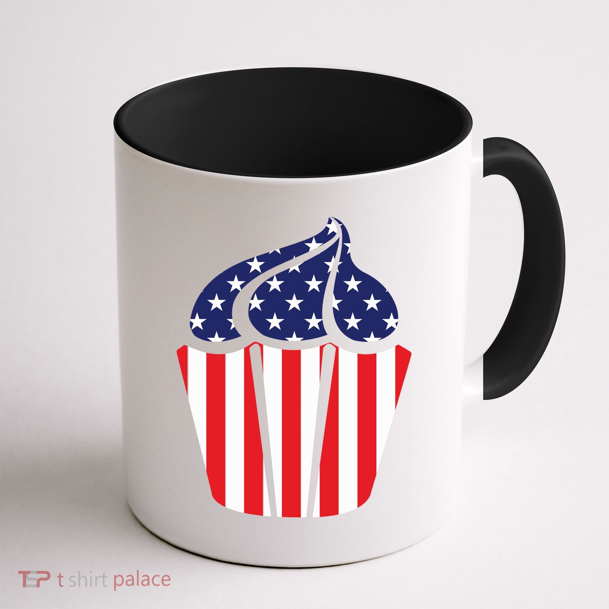 American Cupcake USA Flag Coffee Mug