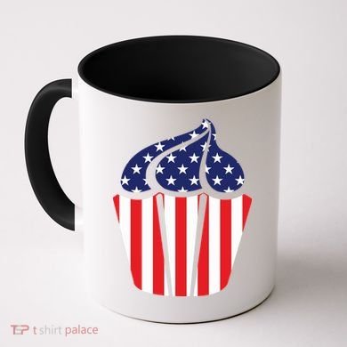 American Cupcake USA Flag Coffee Mug