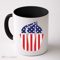 American Cupcake USA Flag Coffee Mug thumb 0