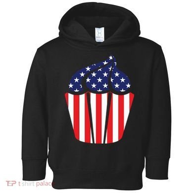 American Cupcake USA Flag Toddler Hoodie