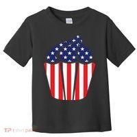 American Cupcake USA Flag Toddler T-Shirt thumb 0