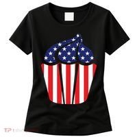 American Cupcake USA Flag Women's T-Shirt thumb 0