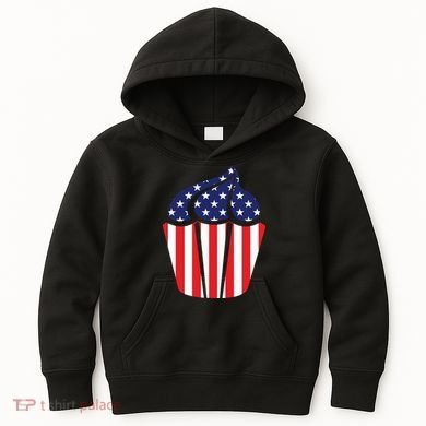 American Cupcake USA Flag Kids Hoodie