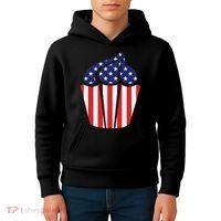 American Cupcake USA Flag Kids Hoodie thumb 4