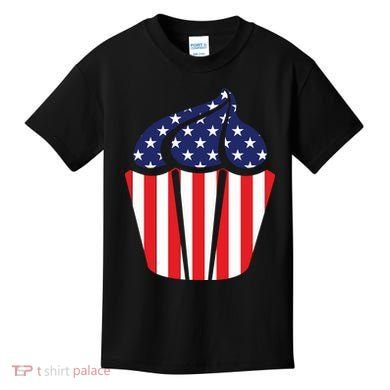 American Cupcake USA Flag Kids T-Shirt