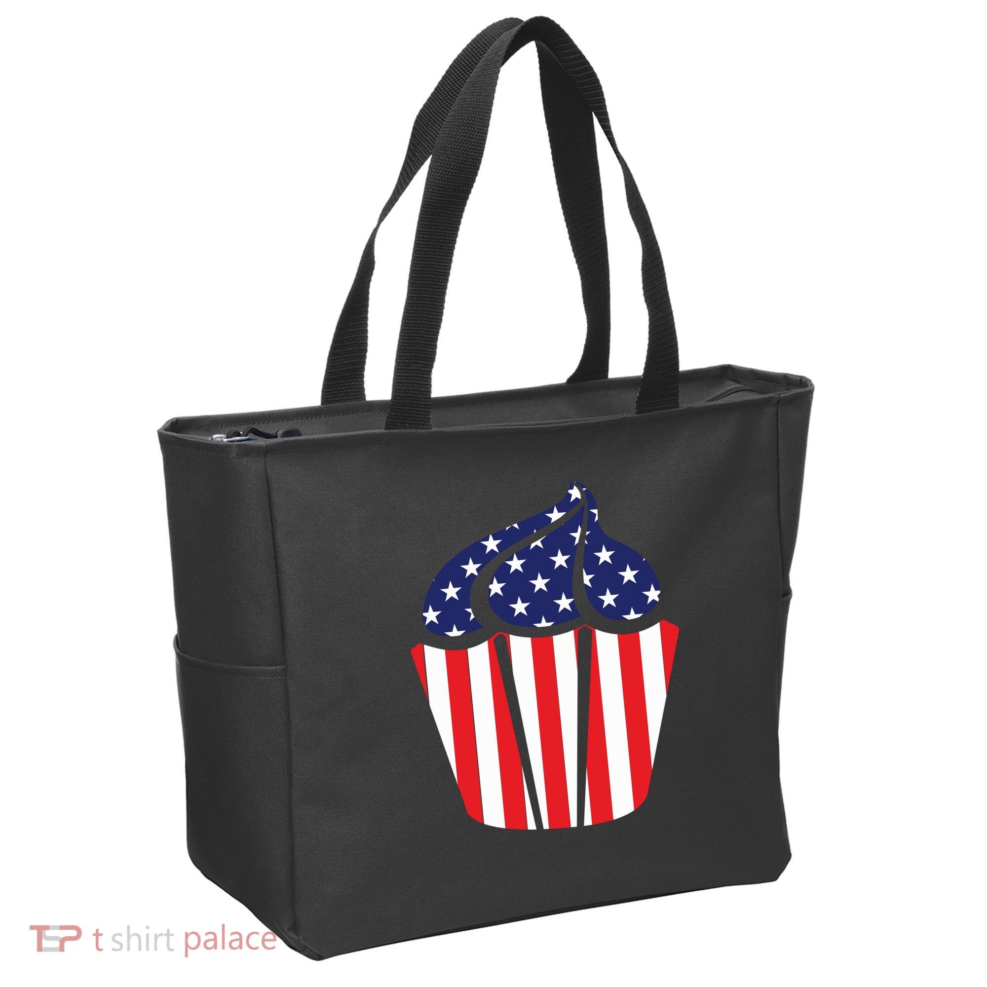 American Cupcake USA Flag Tote Bag