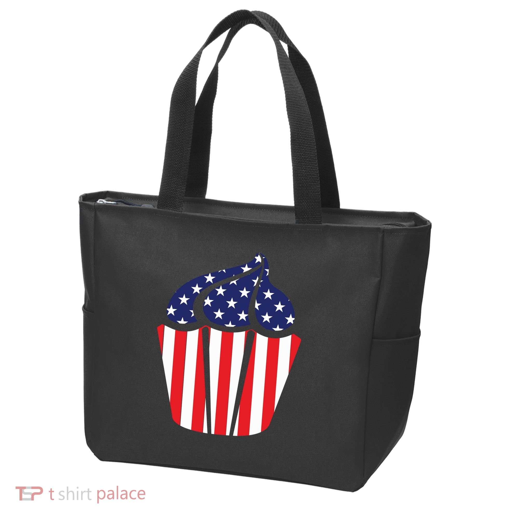 American Cupcake USA Flag Tote Bag
