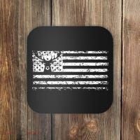 American Deer Hunting Flag Coaster thumb 0