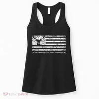 American Deer Hunting Flag Women's Tank Top thumb 0