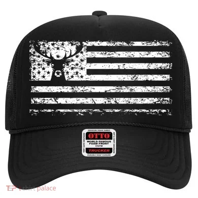 American Deer Hunting Flag Hat