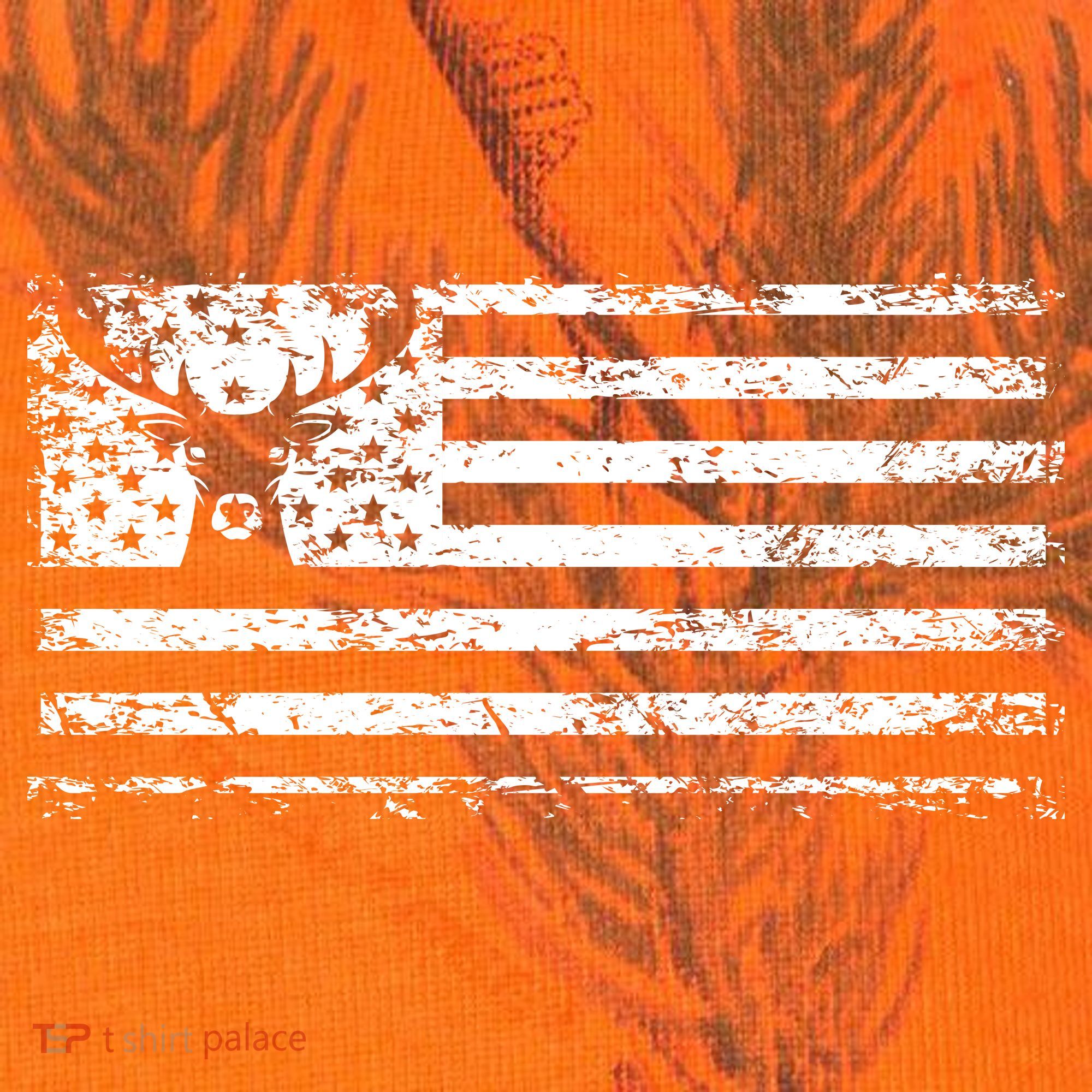 American Deer Hunting Flag Kati Licensed 12" Camo Cuffed Beanie