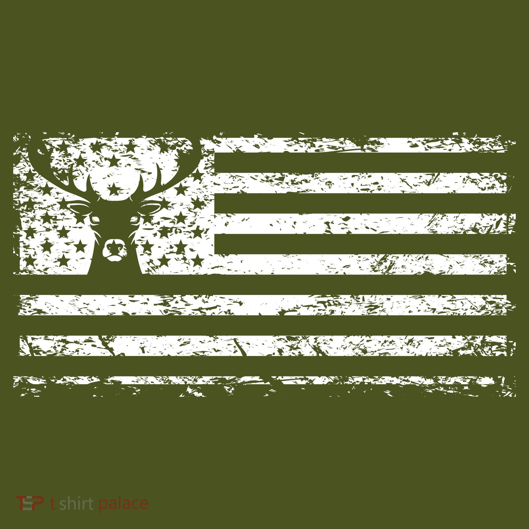 American Deer Hunting Flag Backpack