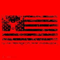 American Deer Hunting Flag Santa Hat thumb 1