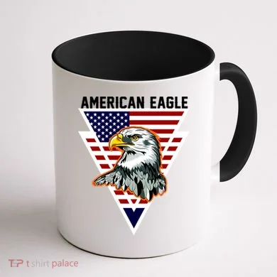 American Eagle USA Pride Coffee Mug back