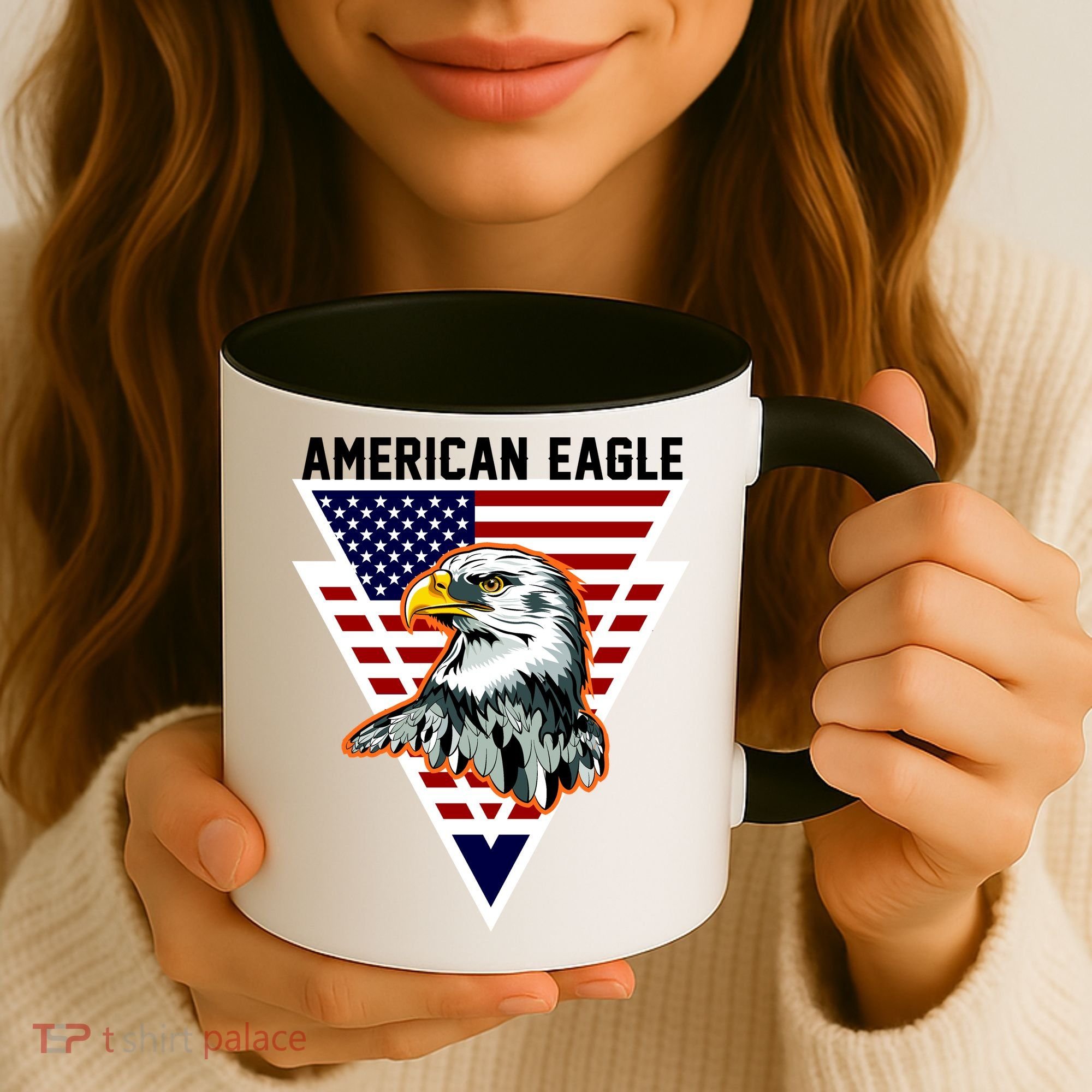 American Eagle USA Pride Coffee Mug