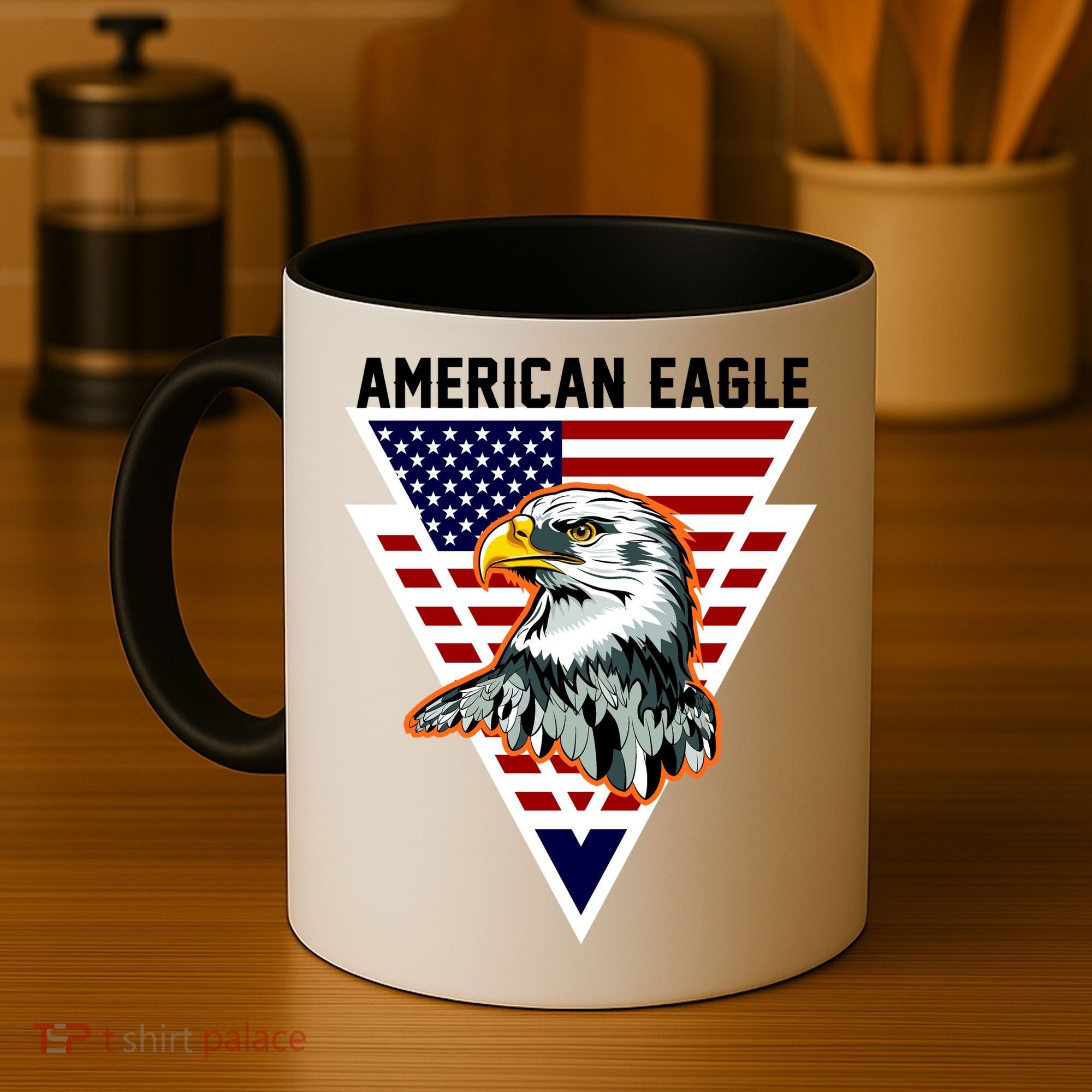 American Eagle USA Pride Coffee Mug