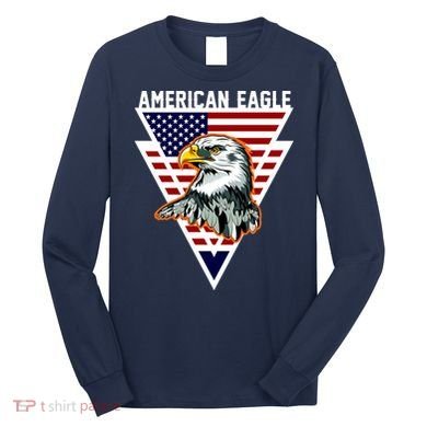 American Eagle USA Pride Long Sleeve Shirt